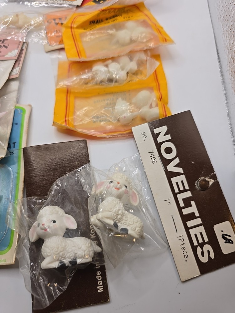 Vintage Craft Easter Miniatures Lot