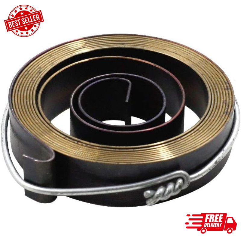 12mm/0.5" Width Drill Press Spring, Quill Feed Return Coil Spring Assembly - (1