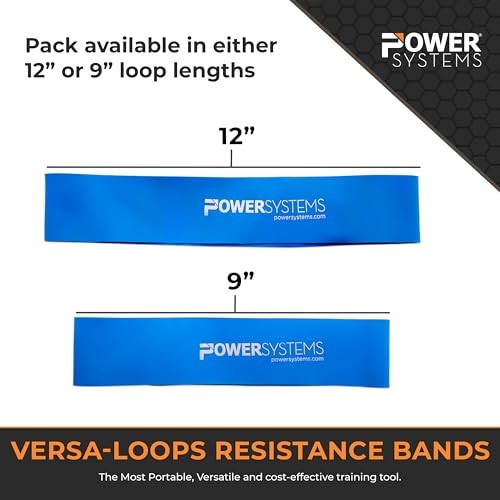 Mini Versa Loop – 9" Commercial Grade Exercise Resistance Band for Medium