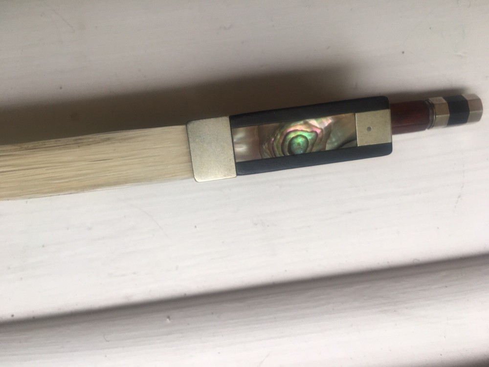 4/4 Pernambuco Nickel-Mounted Violin Bow 1900’s