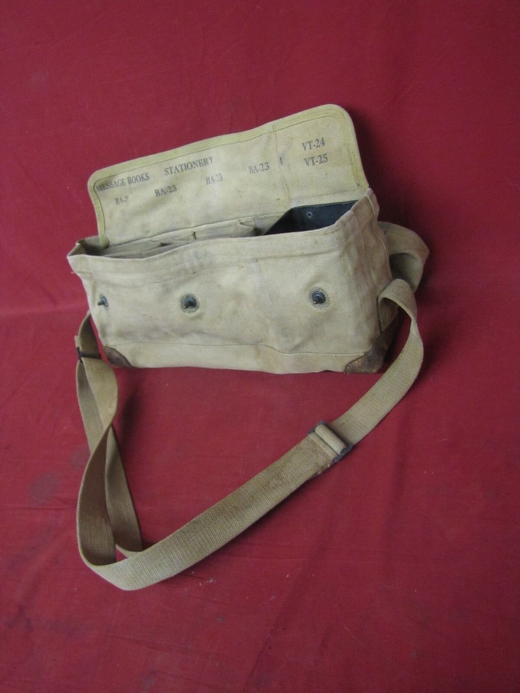 Antique Original WWI Messenger Bag