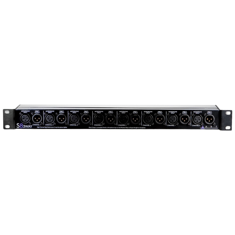 ART S8-3WAY Microphone Splitter