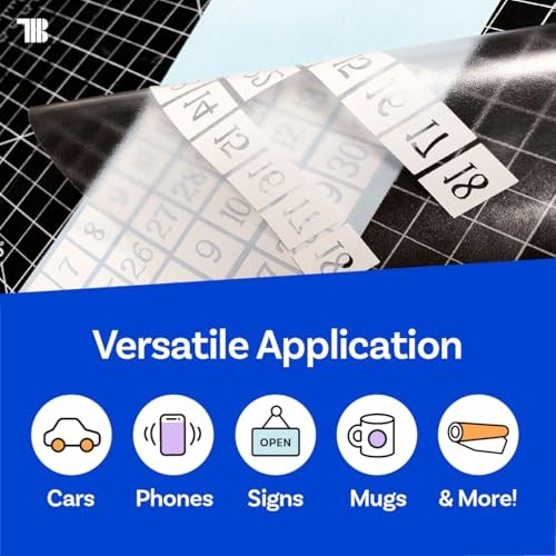 Clear Vinyl Transfer Tape For Craft Decals