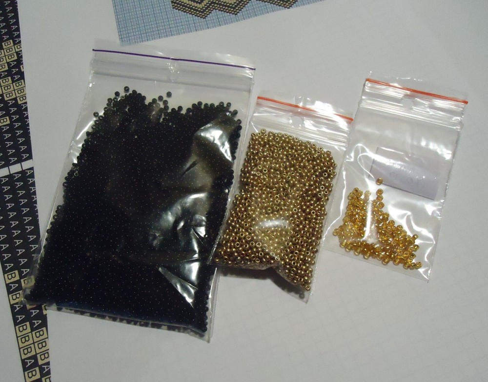 Kit for making a necklace gerdan. Beading Loom Pattern. #2