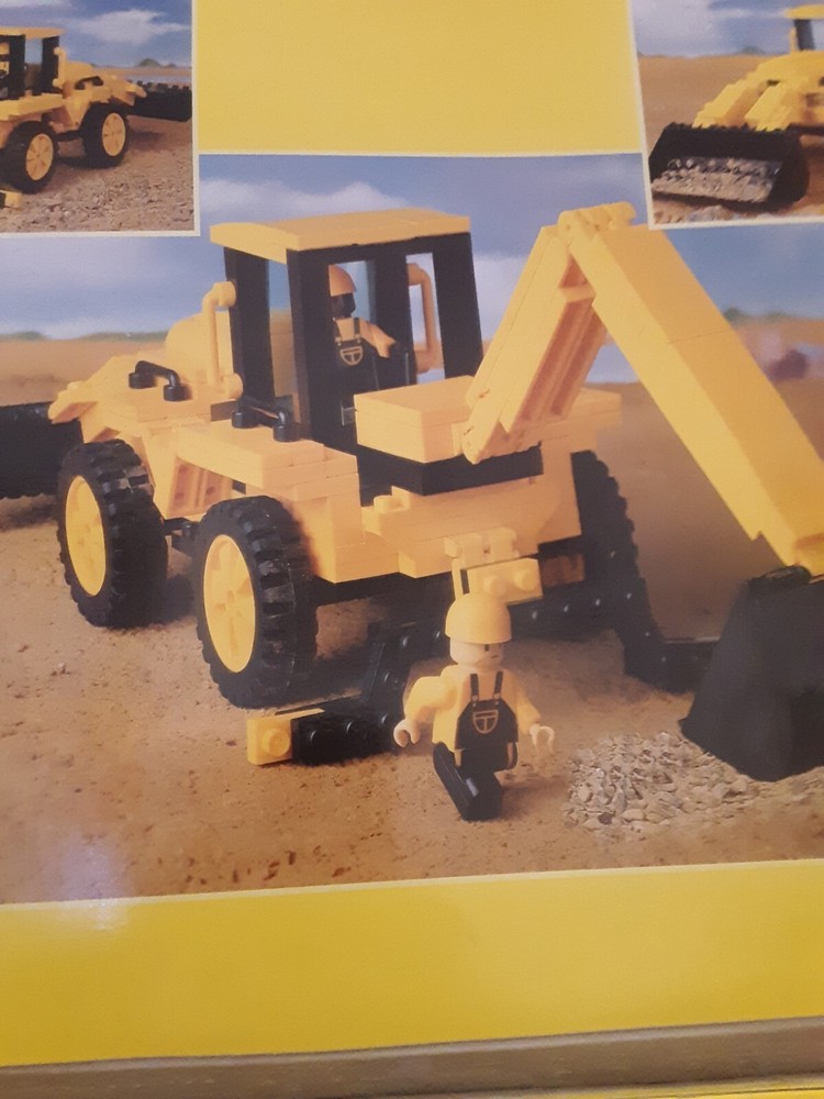 Best Lock Backhoe Loader 350 Piece Lego Comparable