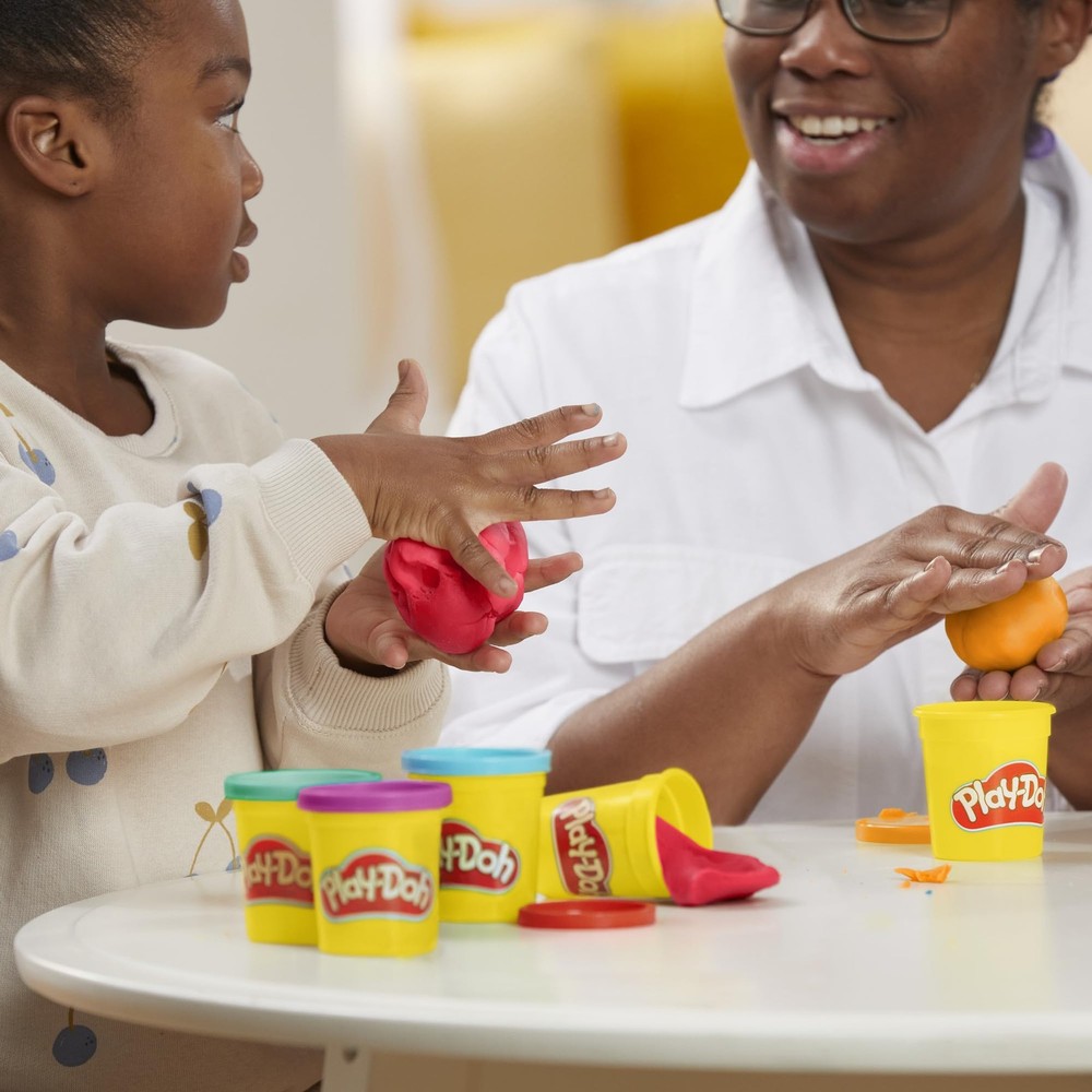 Play Doh Modeling Compound 10-Pack Case of 10 Count(Pack 1), Multicolor