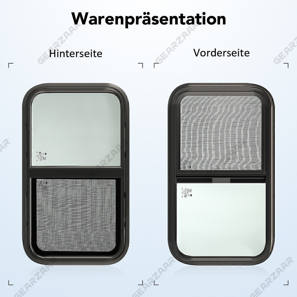 Caravan Side Window Sliding Window for Trailers for Motorhomes Trailers