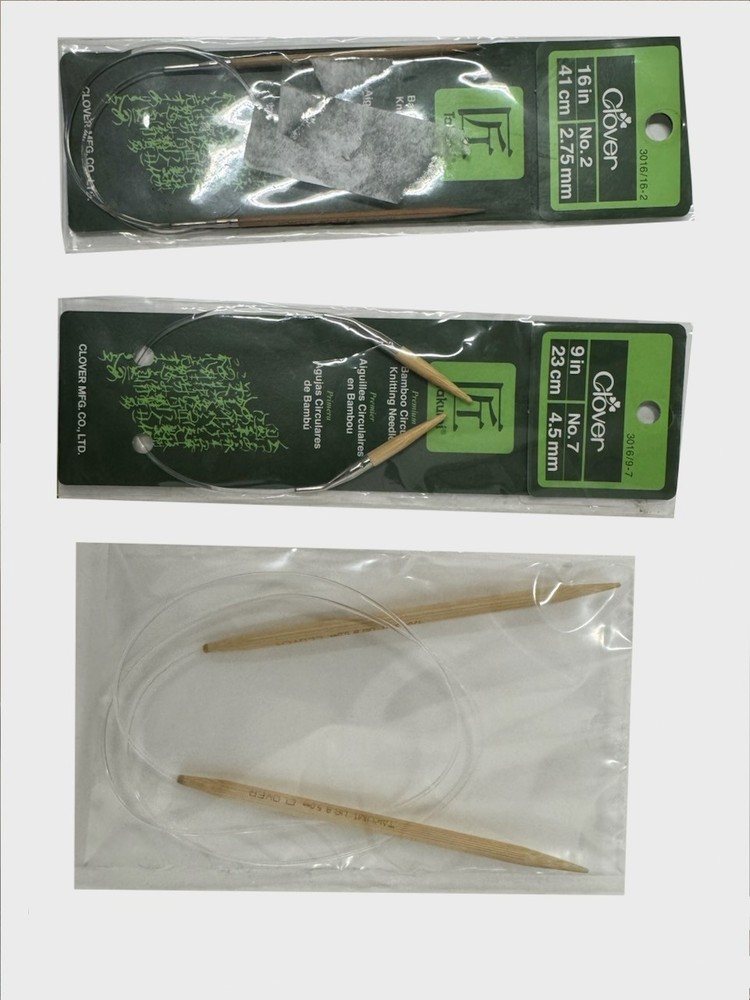BUNDLE- Clover Circular Knitting Needle