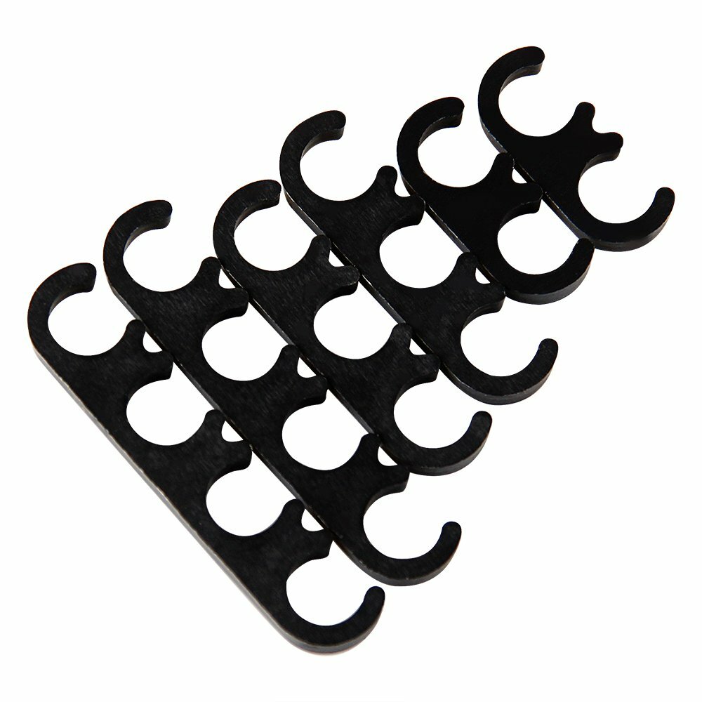 12 Spark Plug Ignition Lead Wire Separators Holder Kit Fit 7 8 9mm Ignition Wire