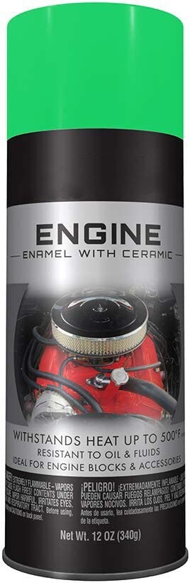 Lime Green Coating Spray Can Brake Caliper Engine Custom Ceramic Paint High Temp