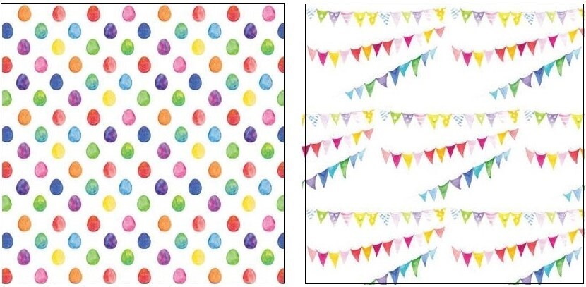 Spring - Happy Easter, DS scrapbook paper - Reminisce SPR002