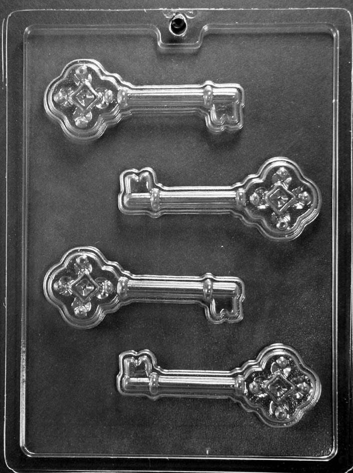 SKELETON KEY Chocolate Candy Mold - Soap Making ~ BUY 2 GET 1 FREE!