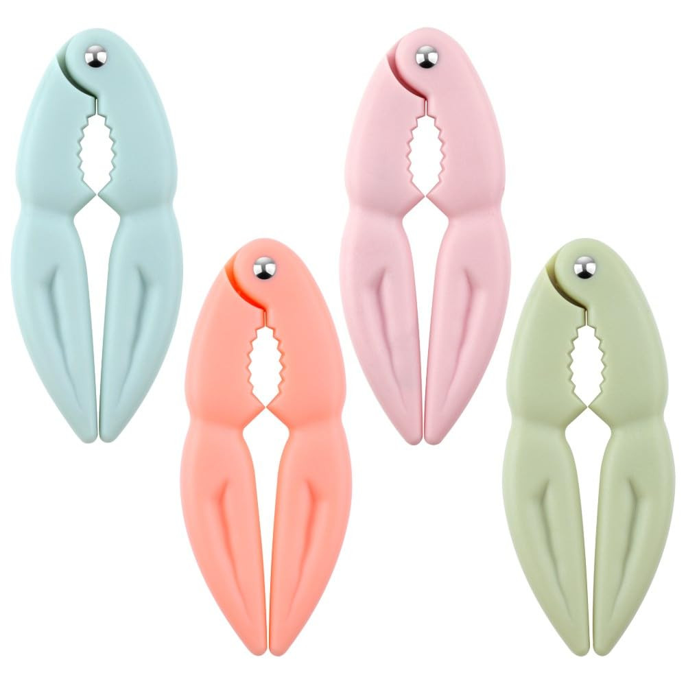 4Pcs Crab Crackers and Tools Multicolored Crab Leg Crackers Tool Efficient Lobst