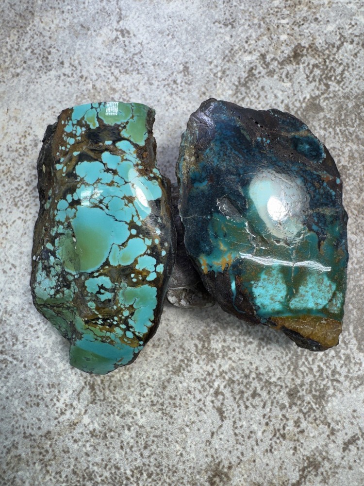 Hubei turquoise stabilized great multi color and pattern very hard material