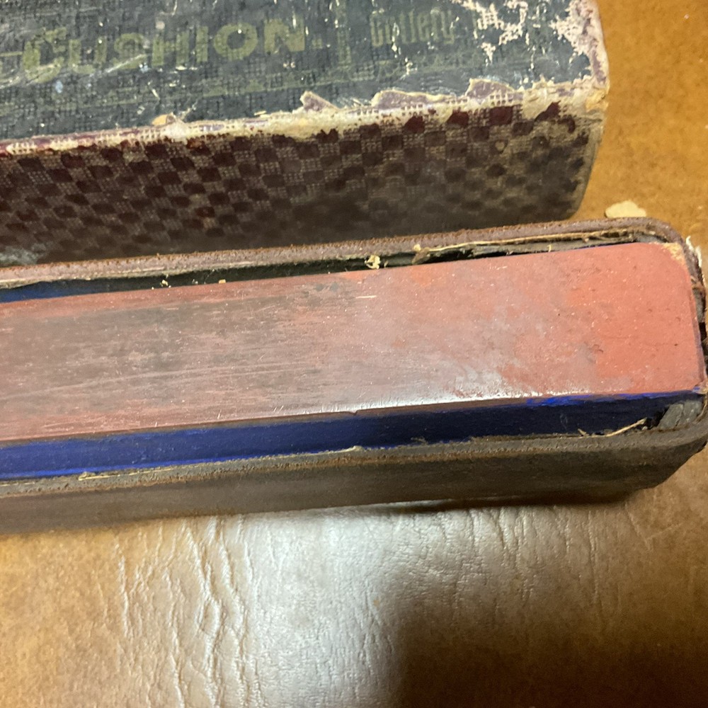 Vintage Combination Razor Strop. With Box