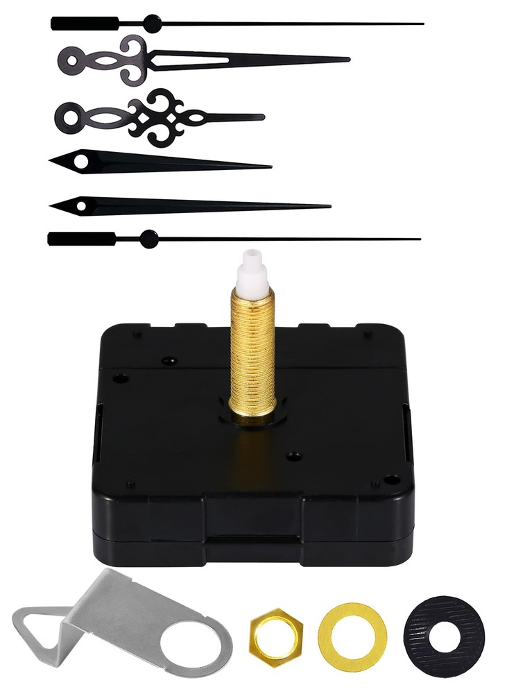 WINTAIM Upgrade Your DIY Clock Project with Long 1" thread length, C+D Hands