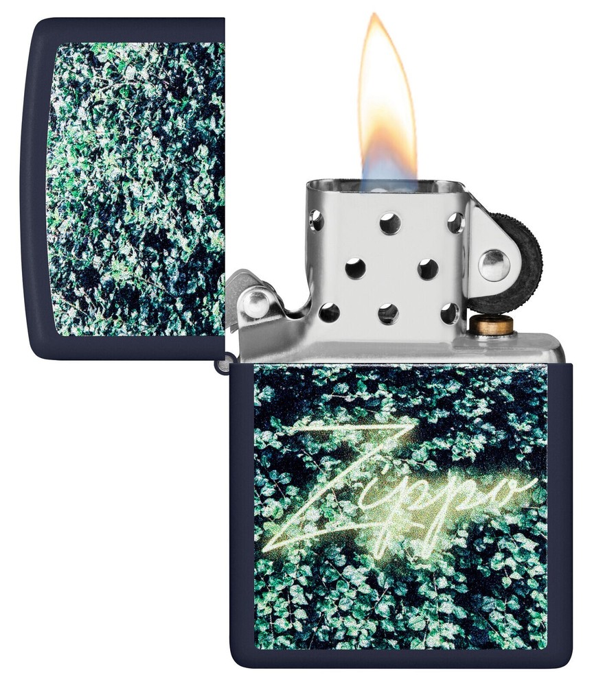 Zippo Design Navy Matte 48721
