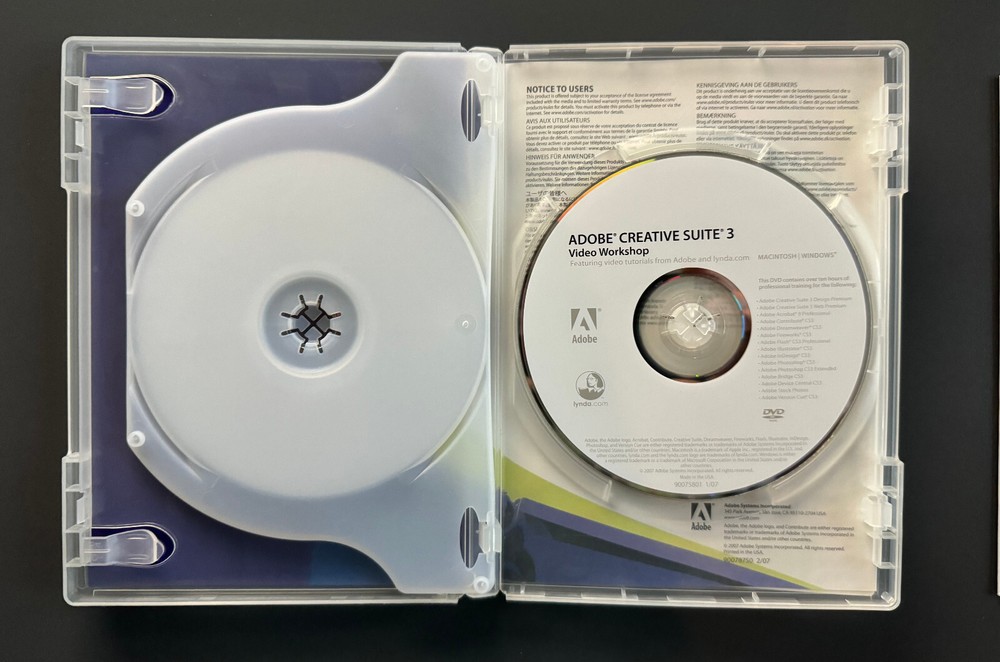 Adobe Contribute CS3 Web Publishing DVD for MacOS 10.4.8 Tiger