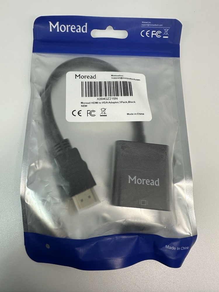 Mored Hdmi To Vga Adapter I Pack Black