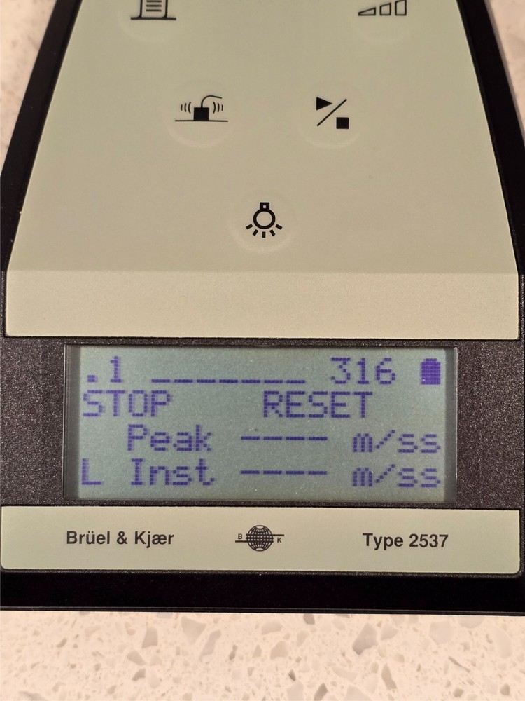Bruel & Kjaer Type 2537 Hand-Arm Vibration Meter
