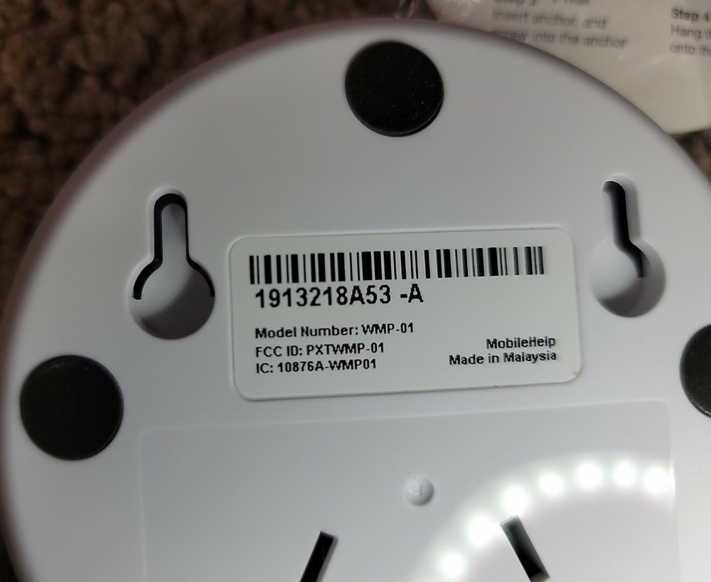 MobileHelp Solo MD4-01 MCC-04 Wall Button w Two Automatic Detection Fall buttons