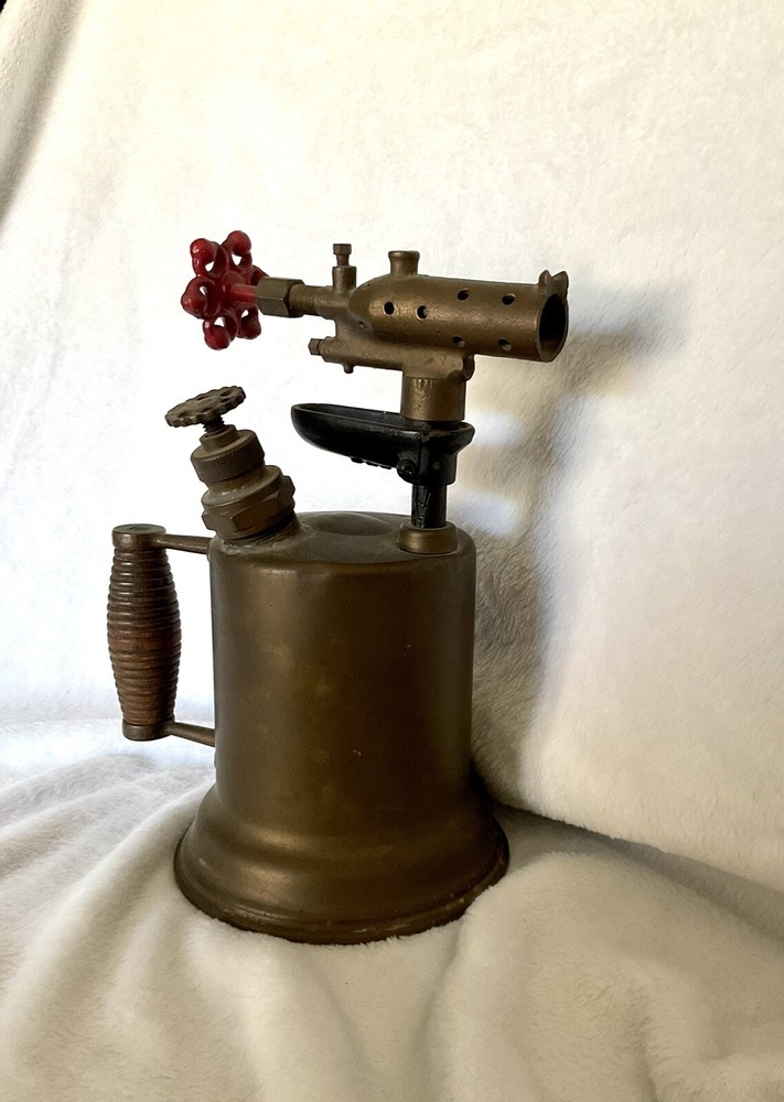 vintage blow torch brass