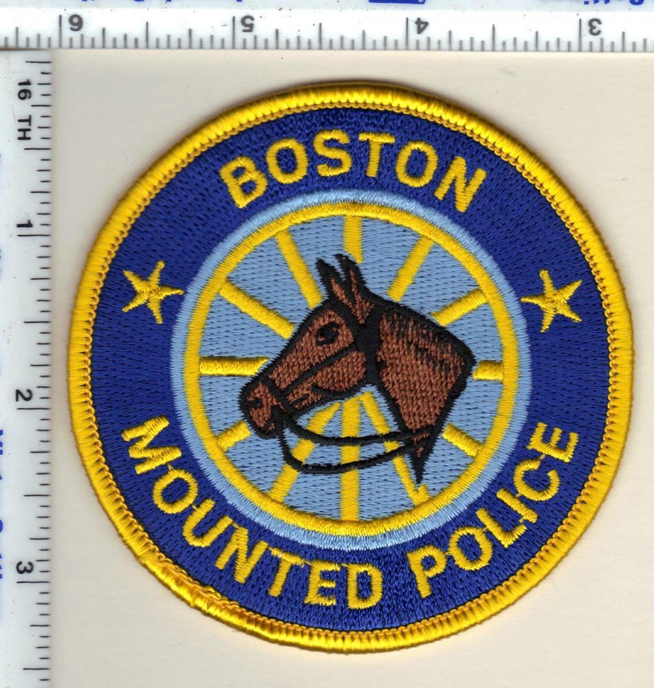 Boston Police Mounted Unit (Massachusetts) Shoulder Patch