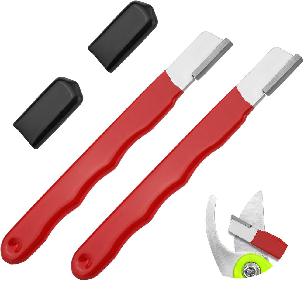 2PCS Pocket Blade Sharpener Wolfram Steel Multipurpose Knife Tool Sharpener