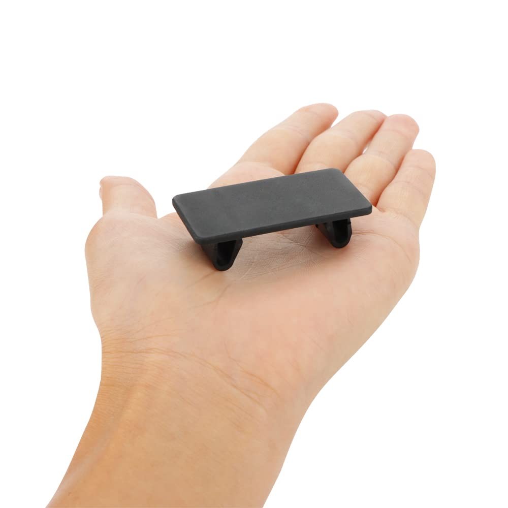 8 Pcs Rocker Switch Panel Cover ABS Rectangular Blank Snap-in...