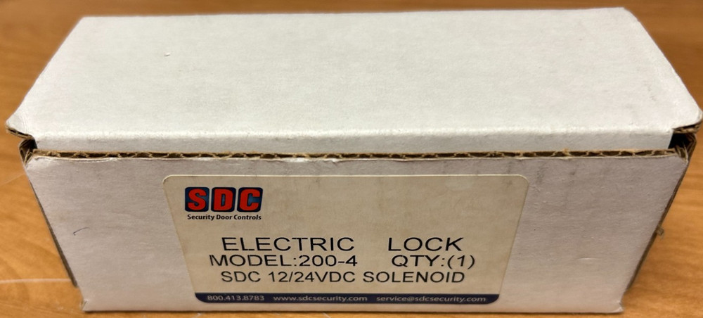 SDC Electric Lock Model 200-4 Solenoid