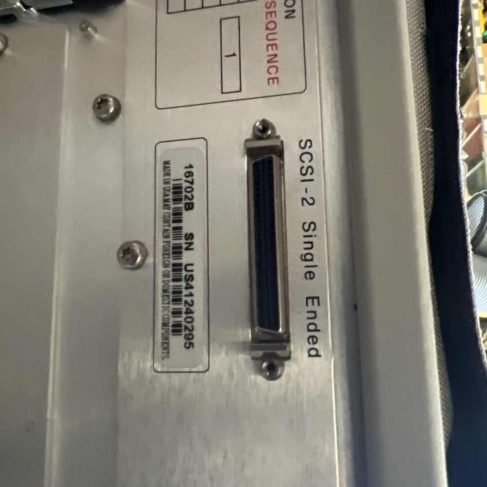 AGILENT 16702B LOGIC ANALYSIS SYSTEM