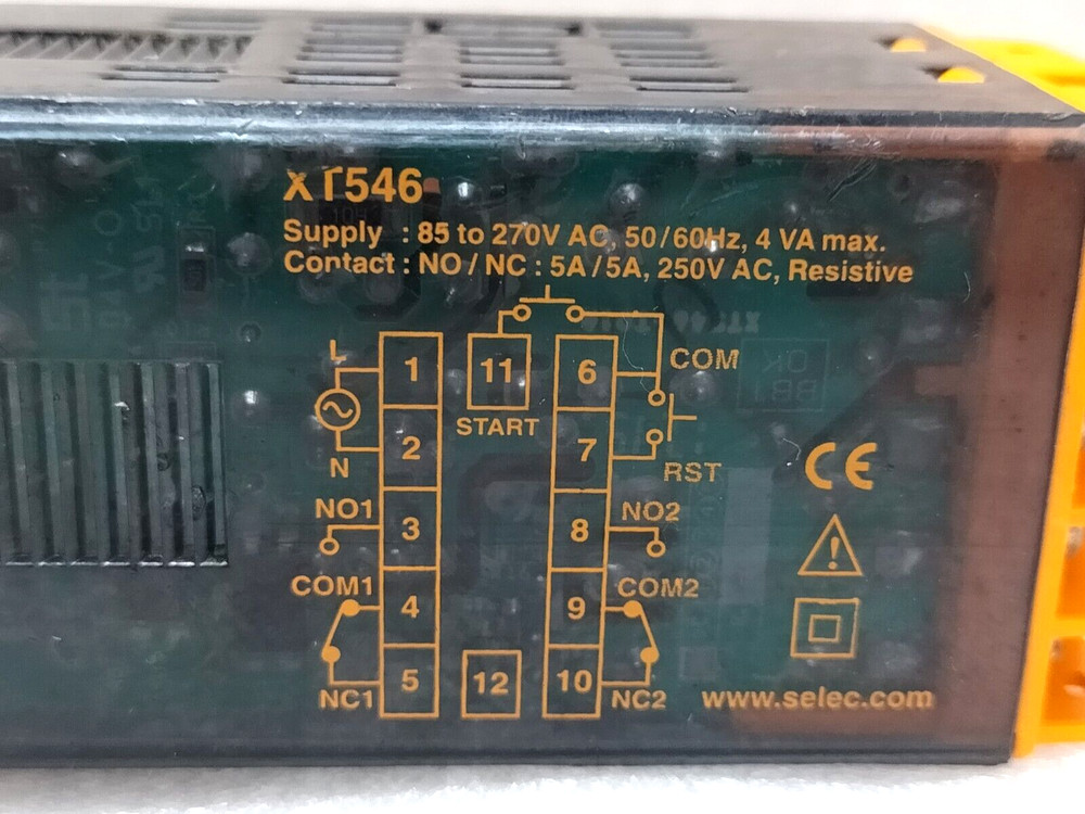 SELEC XT546 DUAL DISPLAY MULTIFUNCTION TIMER