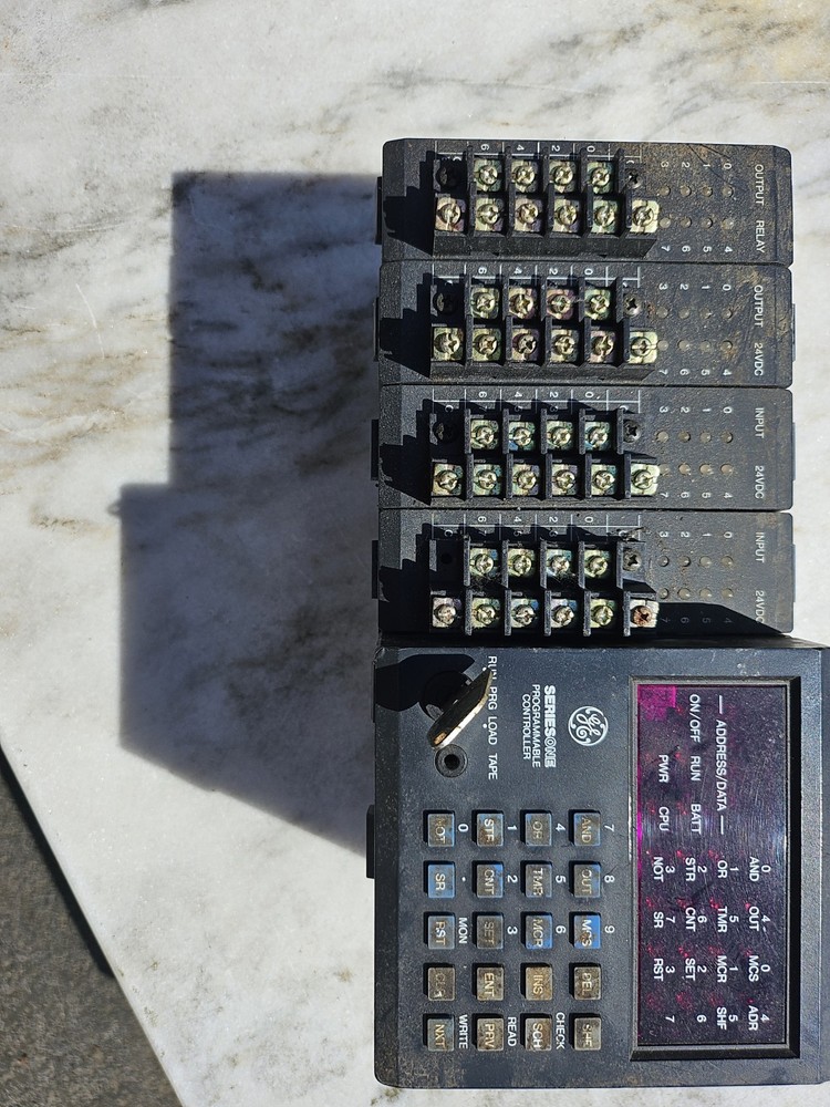 GE FANUC SERIES ONE POWER SUPPLY CPU MODULES RACK + Programmable Controller