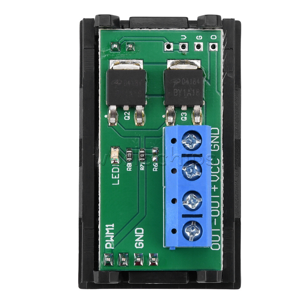 DC4-28V Digital LED PWM Speed Controller Frequency Tester Duty Cycle Adjustable