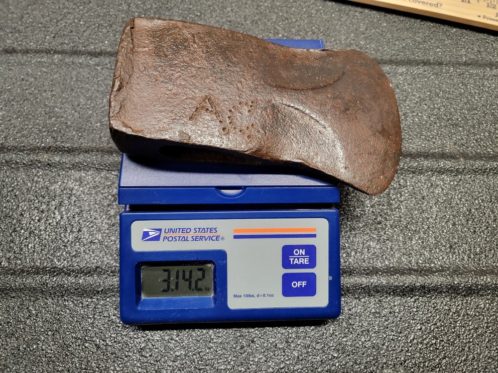 Vintage 4Lb Phantom Bevel Single Bit Axe Head Unmarked