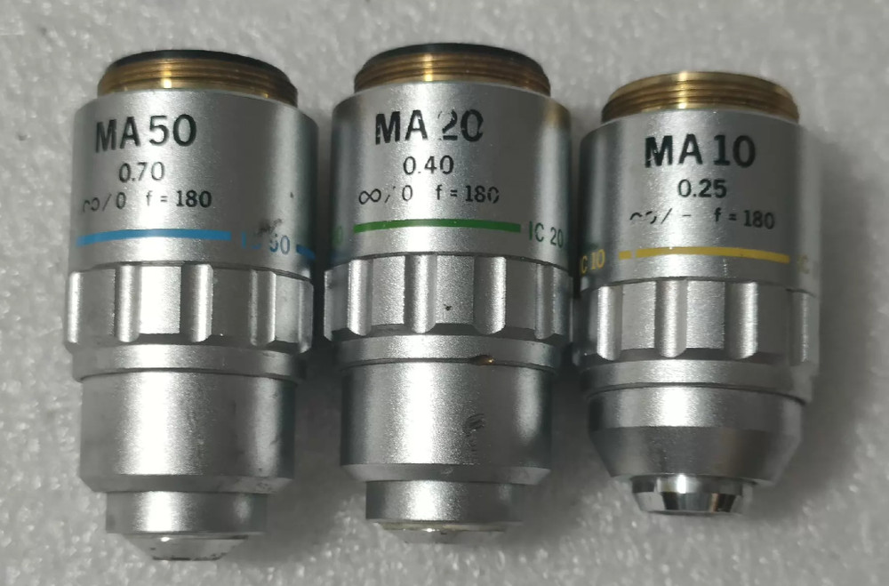1pcs OLYMPUS microscope lenses MA10/20/50