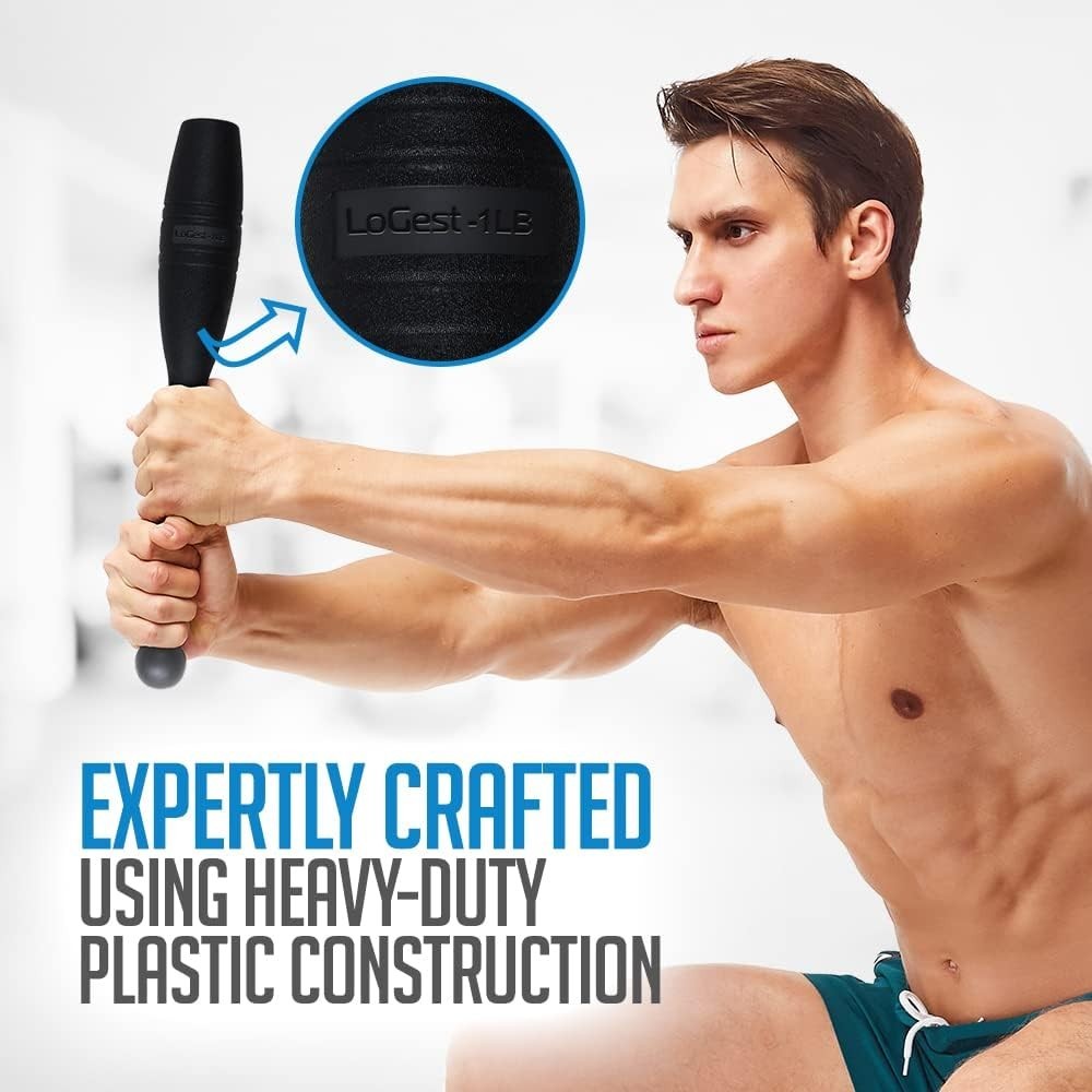 Mace Exercise Clubs - Durable Polypropylene for Ultimate Strength & Flexibility