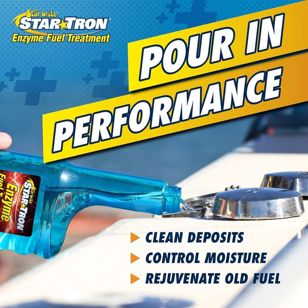 Enzyme Gasoline Treatment - Cures Ethanol Issues & Cleans Engines