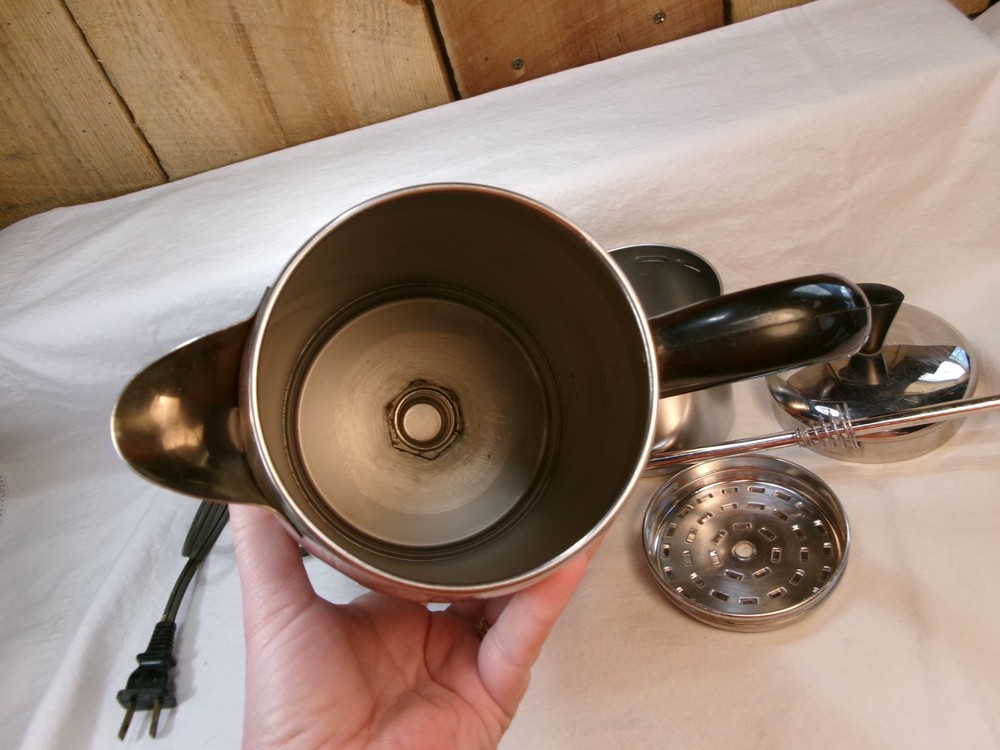 Vintage Farberware Superfast Fully Automatic Percolator Coffee Maker ~ Untested