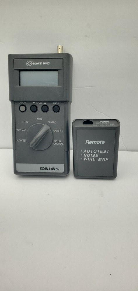 BLACK BOX SCAN-LAN 80 Cable Scanner And Remote Box