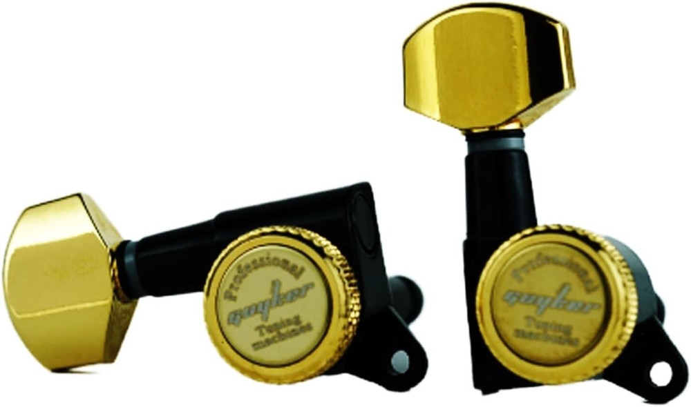 Precise 1:18 Gear Ratio Locking Tuners for Accurate String Tension Adjustment