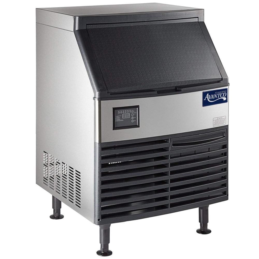 26" Air Cooled Undercounter Half Cube Ice Machine - 222 lb.
