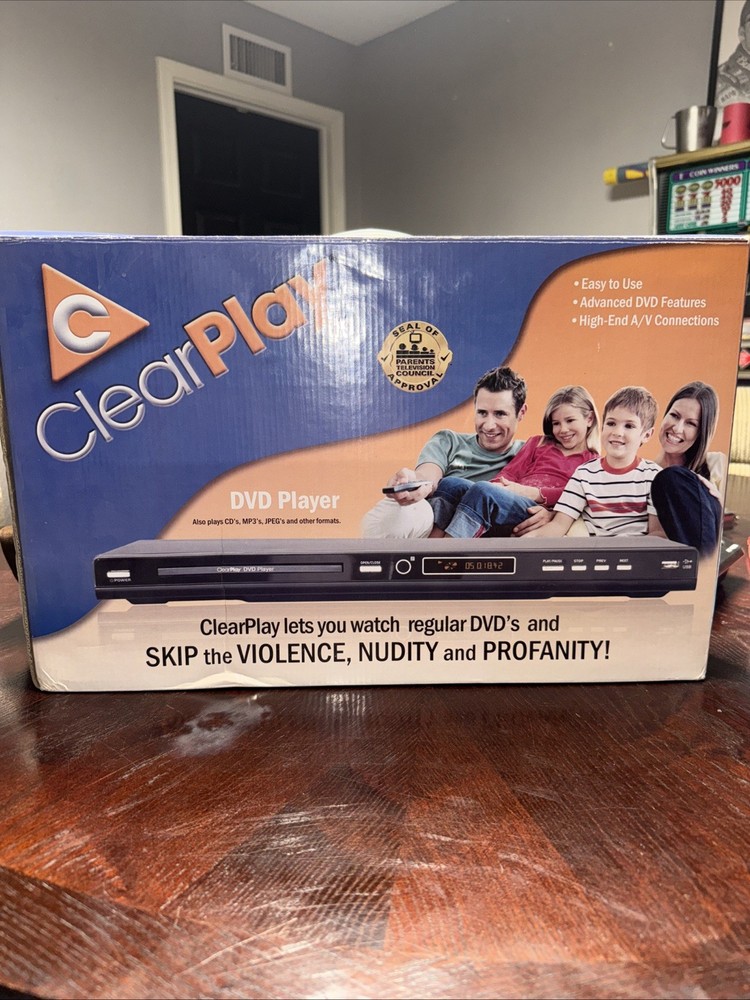 ClearPlay Anccor Content Filter DVD Player CD USB Skip Violence Profanity *READ*