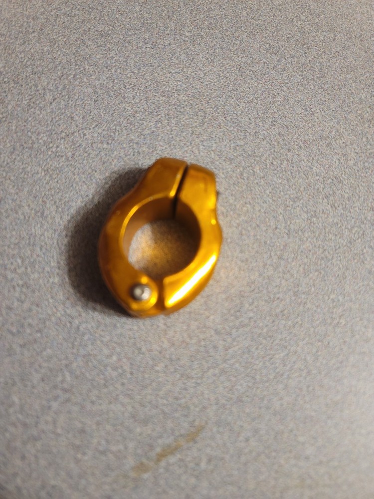MX HINGED SEAT POST CLAMP 25.4mm (1") GOLD