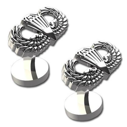 BASIC PARACHUTE Sterling Silver Cufflinks