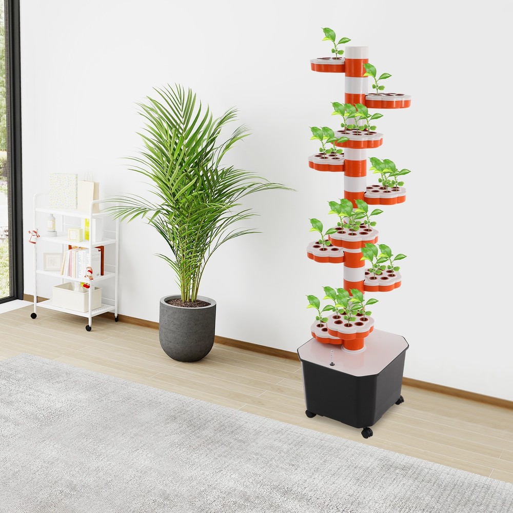 Hydroponic Grow Tower Vertical Hydroponic Planter with Time Soilless Device Set