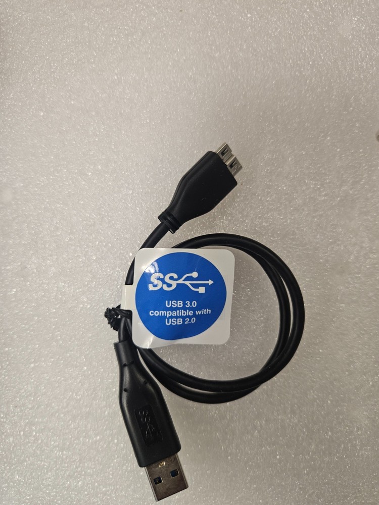 NEW USB 3.0 CABLE EXTERNAL HARD DRIVE SEAGATE WD WESTERN DIGITAL