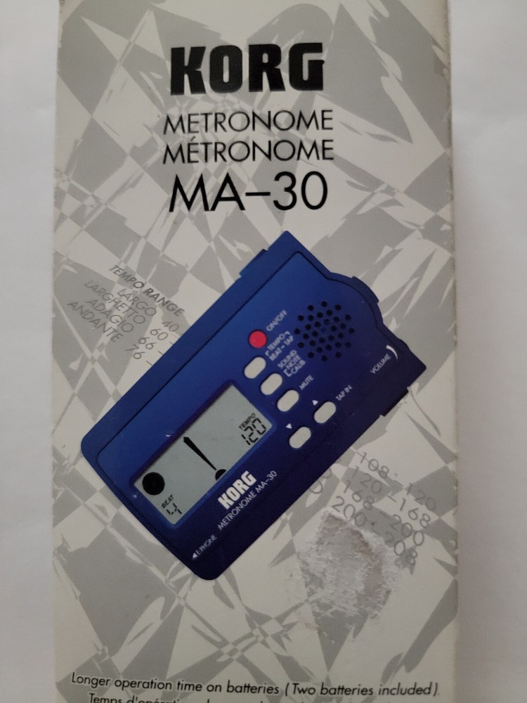 korg metronome ma-30