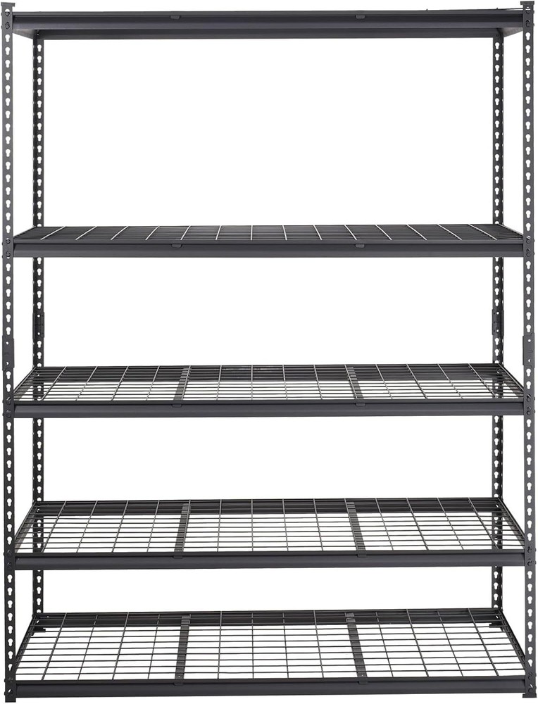 Storage Shelving Unit Garage Storage Rack 5-Tier Adjustable 2000LBS Load Bearing