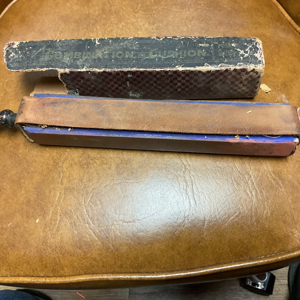 Vintage Combination Razor Strop. With Box
